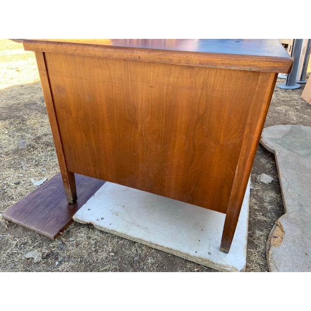 1960s Vintage Mid Century Modern Leopold Desk For Sale - Image 11 of 12