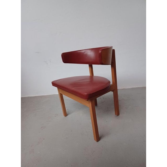 Set of Danish Customizable Armchairs in Oak attributed to Børge Mogensen for Fredericia, 1960s For Sale - Image 6 of 15