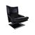 Modern Set of Metal and Leather 6500 Armchair and Ottoman from Rolf Benz For Sale - Image 3 of 18