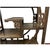 Vintage Chinese Traditional Curio Display Shelf/Multi-Treasure Cabinet For Sale - Image 12 of 15