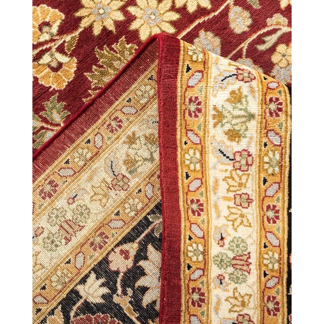 Mogul, One-of-a-Kind Hand-Knotted Area Rug in Red, 8' 2" x 10' 5" For Sale In New York - Image 6 of 8