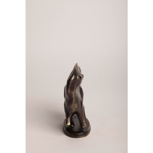 Art Deco Horse Art Deco Bronze Sculpture For Sale - Image 3 of 4