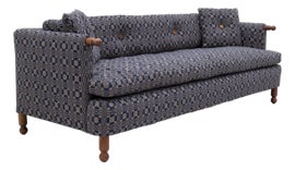 Example of Blue Traditional Sofas