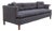 BDDW Palfrey Sofa With Walnut Arms, Feet, and Button Detail For Sale