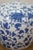Pair of Chinese Blue White Porcelain Chrysanthemum Ginger Jars Mantle Urns 9" For Sale - Image 10 of 13