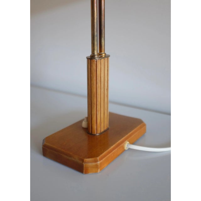 1940s Table Lamp by Böhlmarks, Sweden For Sale In New York - Image 6 of 8