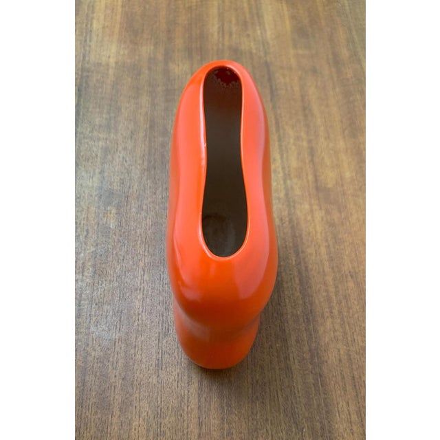 Postmodern Ceramic Vase with Organic Shape from Asa, 1990s For Sale - Image 10 of 18