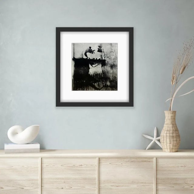 Anna Mikke, Intimate, Etching and Mixed Media on Paper For Sale - Image 6 of 7