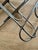 Metal Signed C. Jeré Giant Chrome Paper Clip Wall Sculpture, © 2002, Pop Art Postmodern Wall Art For Sale - Image 7 of 11