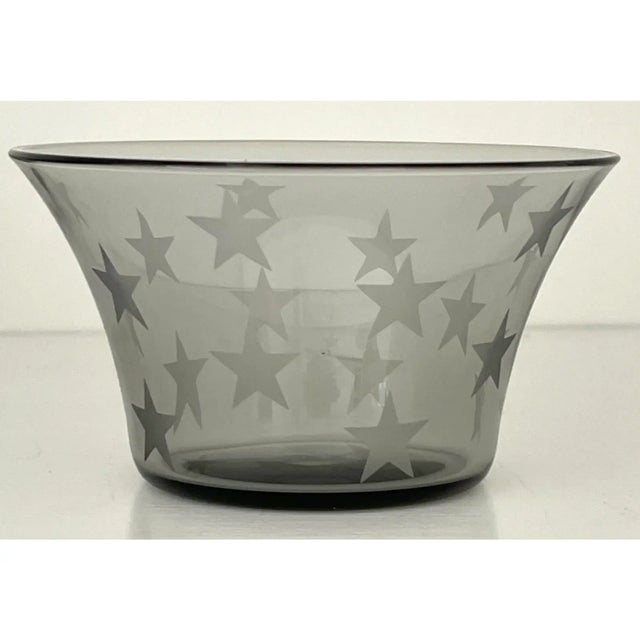 Hermès Vintage Hermes Smoked Crystal Candy/Nut Dishes For Sale - Image 4 of 12