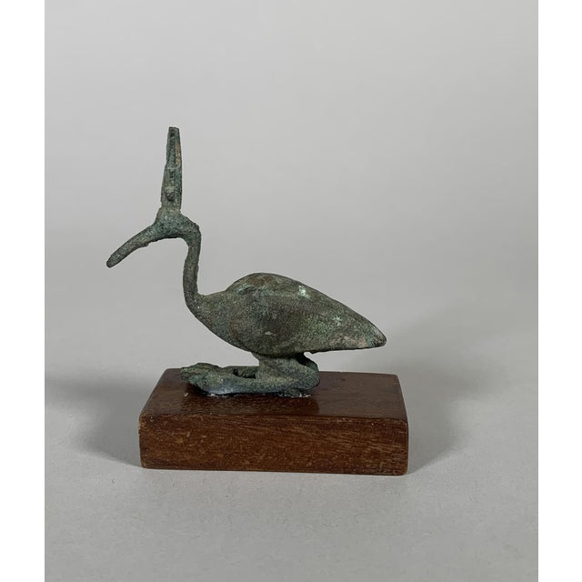 Unkniwn, Thoth-Ibis, Egypt, Ptolemaic Era, 332 BC, Bronze For Sale - Image 3 of 7