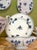 18th Century Viennese Blue and White Porcelain Dinner Plates, Set of 44 For Sale - Image 15 of 18