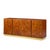 Mid-Century Modern John Widdicomb Mid Century Burlwood and Brass Credenza For Sale - Image 3 of 10