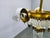 Art Deco Brass and Glass Chandelier, Czech, 1950s For Sale - Image 16 of 18