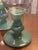 Farmhouse 1960s Rare Set of 8 Villeroy & Boch Isabelle Green Wine Glasses For Sale - Image 3 of 11