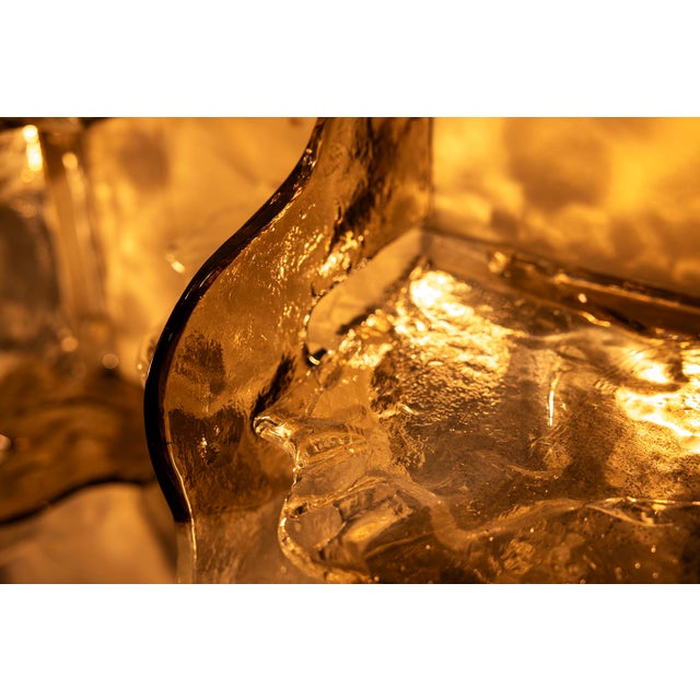 LP 263 Wall Lights by Carlo Nason for Mazzega, Italy, 1970s, Set of 4 For Sale - Image 11 of 17