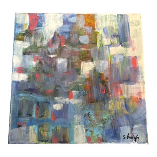 Contemporary Original Abstract Painting by Stephen Heigh “Reflection” For Sale