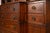 Baker Furniture Style Federal Carved Mahogany Breakfront Bookcase Cabinet With Secretary Desk, Circa 1940s For Sale - Image 11 of 16