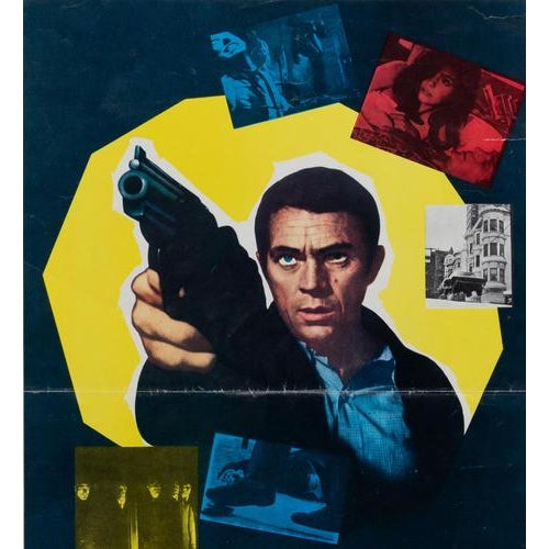 Italian Bullitt 1968 Movie Poster, 1968 For Sale - Image 3 of 5