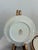Vintage Pickard Fine China Bread Plates, Set of 8, Burgundy & Gold Fan Accent For Sale - Image 11 of 12