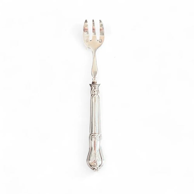 Oyster Fork with a Gordian Knot by Philippe Berthier For Sale - Image 11 of 11