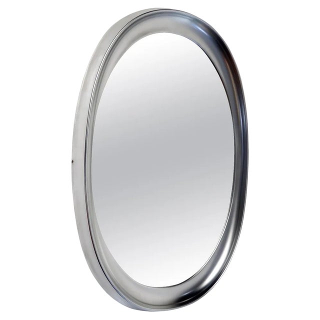 Wall Mirror Narciso by Sergio Mazza for Artemide, Italy, 1960s For Sale