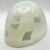 Henry Dean (Belgium) Signed Cased Art Glass Centerpiece Bowl (Translucent White With White Dots) Large, Vintage For Sale - Image 13 of 16