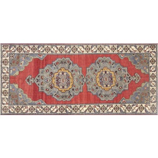 1960s Turkish Oushak Rug For Sale