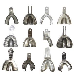 Industrial Dental Molds - Set of 12 For Sale