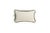 Contemporary The Gift Micro Cushion in White Velvet with Green Piping by Lorenza Briola for Lo Decor For Sale - Image 3 of 5