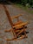Vintage Mid Century Maple Folding Rocking Chair Rocker Clement MFG Canada For Sale - Image 11 of 18