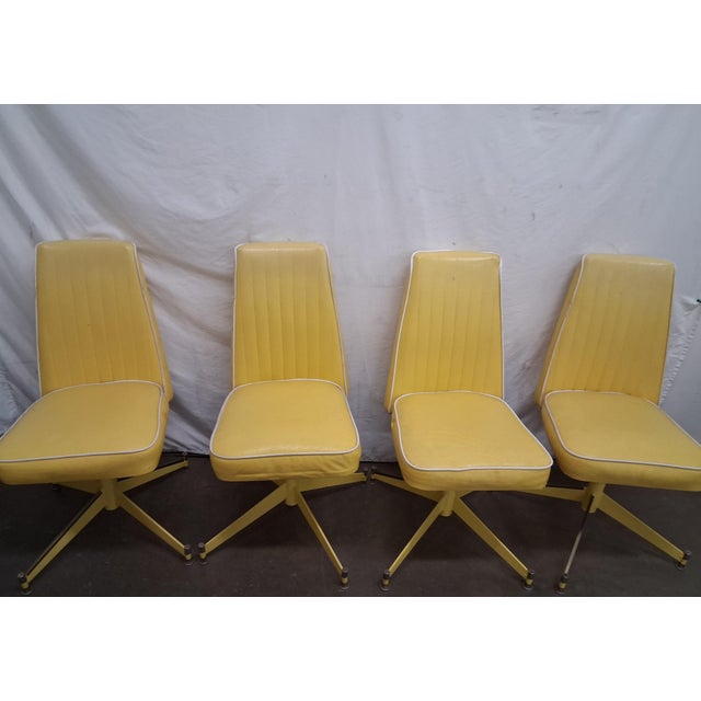 Plastic Authentic MCM Dining Set by Acme Chrome Corp. — 1960s Retro Dream For Sale - Image 7 of 10