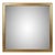 Neoclassical Oversize Neoclassical Gilt Square Mirror For Sale - Image 3 of 4
