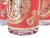 Culver Ltd. 1940s Mid-Century Modern Culver Red and 22k Gold Paisley Tumbler Glasses, Set of 5 For Sale - Image 4 of 6