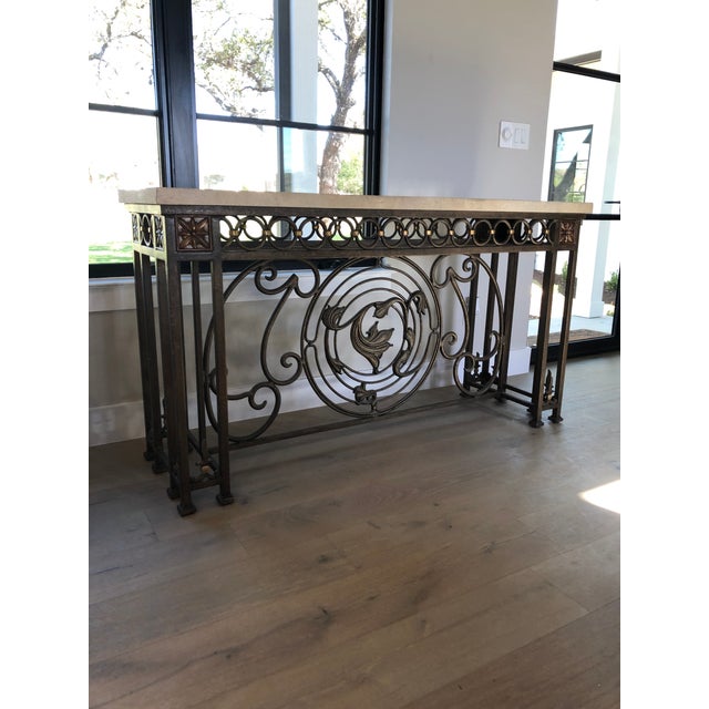 Rustic Signature Console Table | Chairish