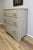 1941 American Elm Three-Drawer Chest in Washed Taupe Finish With Modern Hardware For Sale - Image 10 of 10