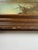 Mid-Century Signed Original Oil Painting on Canvas, Lake & Mountains 29x41 For Sale In Cleveland - Image 6 of 11