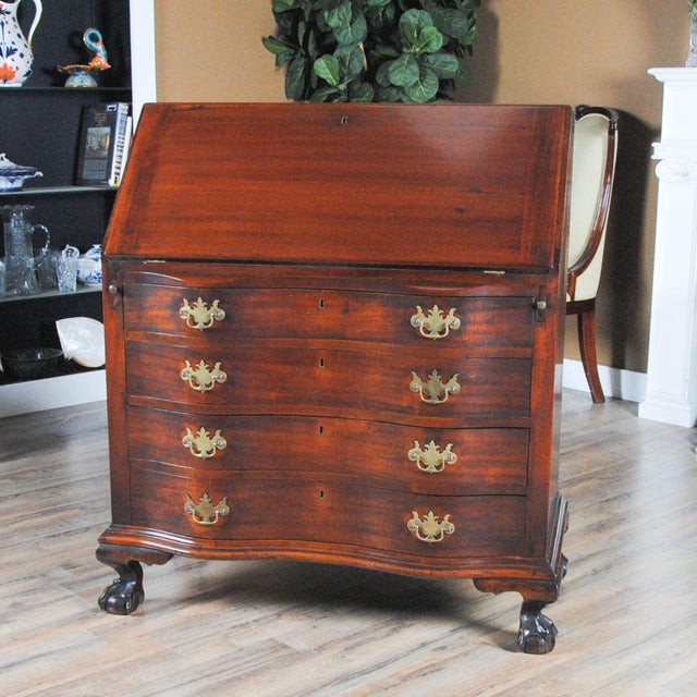 Early 20th Century Vintage Mahogany Secretary Desk Chairish