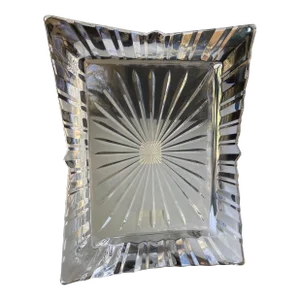 Contemporary "Fifth Ave" Cut Crystal Picture Frame