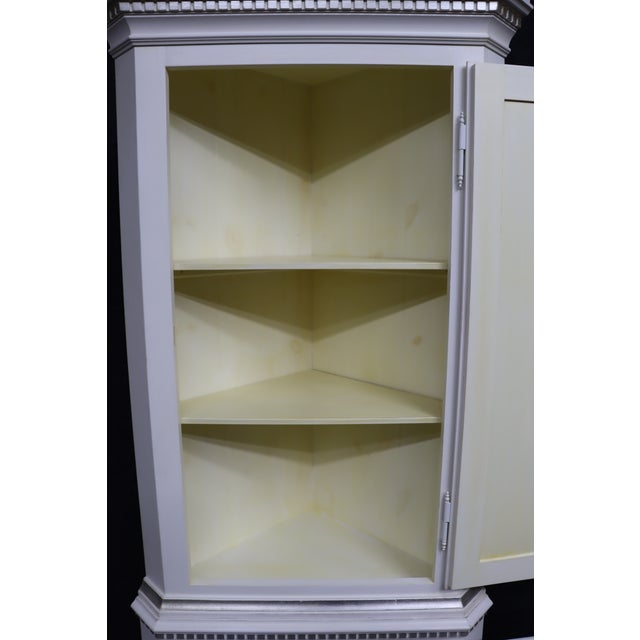 Wood Late 20th Century K. A. Roos Swedish Pine Corner Cabinet For Sale - Image 7 of 11