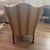 Vintage Queen Anne Wingback Chair For Sale - Image 4 of 4