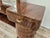 Art Deco Dressing Table in Walnut Burl with Mirror, 1940s For Sale - Image 10 of 18