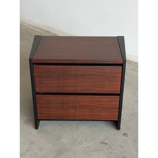 1980s Single Angular Nightstand by Henredon For Sale - Image 4 of 15