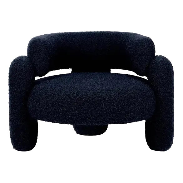 Embrace Cormo Indigo Armchair by Royal Stranger For Sale