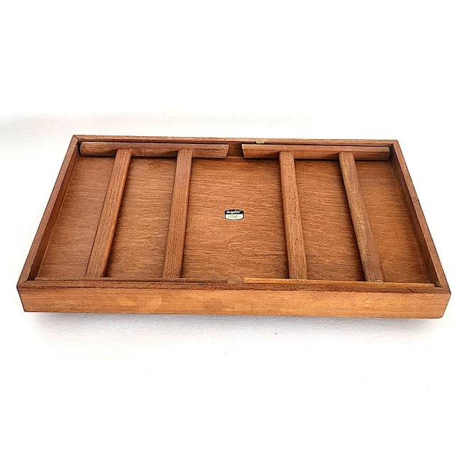 Dansk 1970s Teak Wood Folding Bed/Lap Tray For Sale - Image 4 of 12