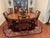 French Provincial 1960s Thomasville Louis XV French Provincial Dining Table and Chairs For Sale - Image 3 of 5