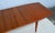 Falster Møbelfabrik Danish Teak Dining Table With Two Hidden Leaves 1960's Modern For Sale - Image 9 of 15