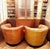 Animal Skin Pair of Swivel Barrel Full Grain Leather Chairs by Expressions Furniture For Sale - Image 7 of 8