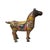 1970s Vintage Oriental Chinese Reddish Maroon Cloisonne Metal Horse Figure A For Sale - Image 5 of 16