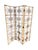 French 1970s French Riviera 3-Panel Folding Screen / Room Divider For Sale - Image 3 of 10